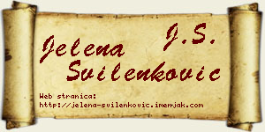Jelena Svilenković vizit kartica